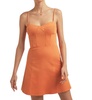 the whats your sign dress in creamsicle