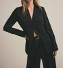 the izzy top in black