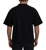 Dolce & Gabbana Black Logo Cotton Crewneck T-shirt
