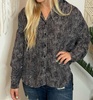 dot blouse in iconic black