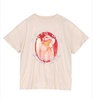 goodbye again boyfriend tee in peach