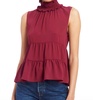 nadia top in malbec