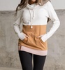 cowlneck sweatshirt in pocket of sunshine
