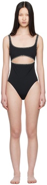 Black Sorena One-Piece Swimsuit