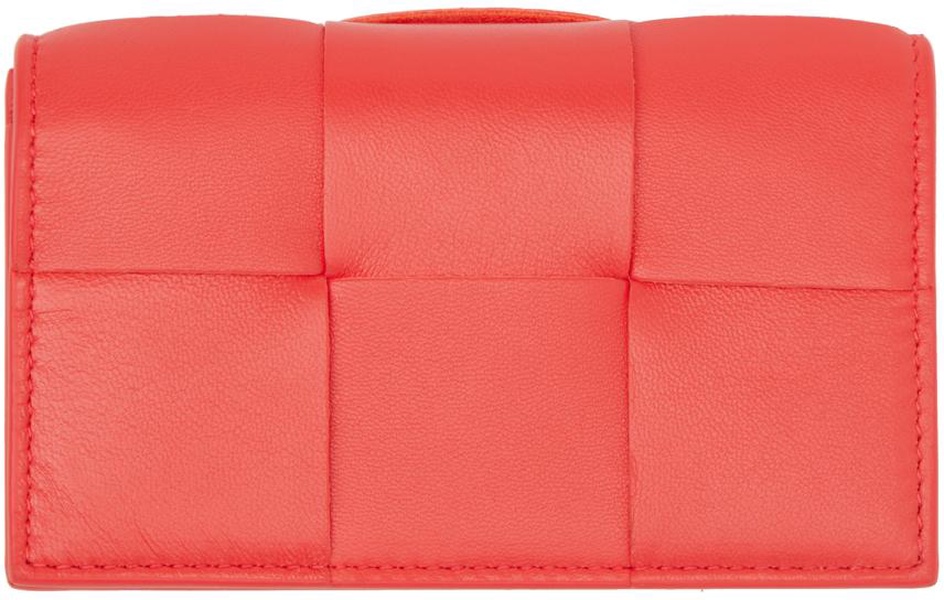 Orange Business Card Holder
