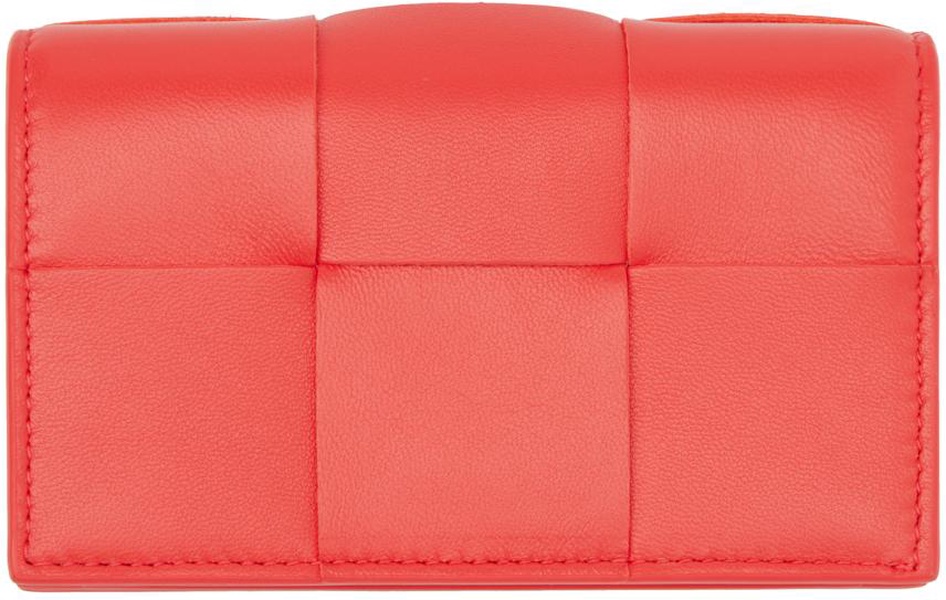 Orange Business Card Holder