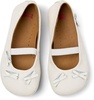 White Leather Ballerina for Kids.