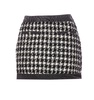 Mini Houndstooth Skirt