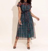 rachel dress in holiday plaid