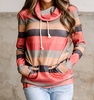 cowlneck sweatshirt in happy to be here