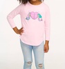 girls tee in mermaid bestie