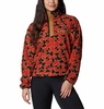 Columbia Women's Helvetia Ii Printed Cropped Half Snap