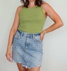 ione sweater tank in green