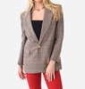 davin jacket in ash multi
