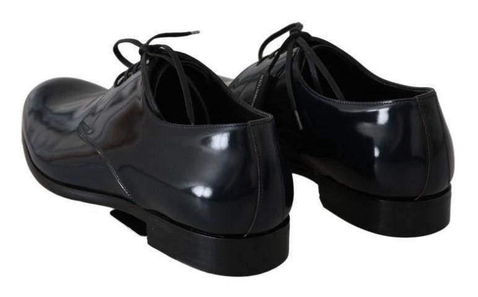 dolce & gabbana elegant   leather derby dress men's shoes