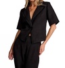 dylan blazer in black