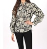sam long sleeve top in onyx