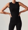 infinity top in black