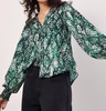 urban viper blouse in green