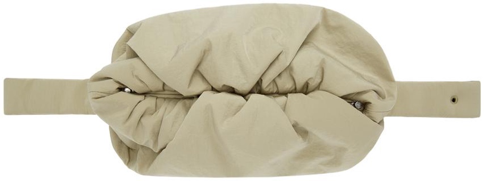 Tan 'The Body' Pouch Bag