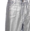 Metallized Boyfriend Jeans