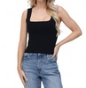 eva tank top in black