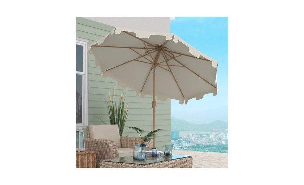 Durable Outdoor Beach Umbrella for Sun Protection and Beach Comfort