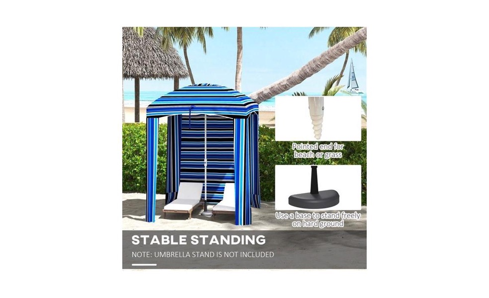 Outdoor Umbrella - Versatile Patio Shade for Deck, Garden, and Beach Relaxation