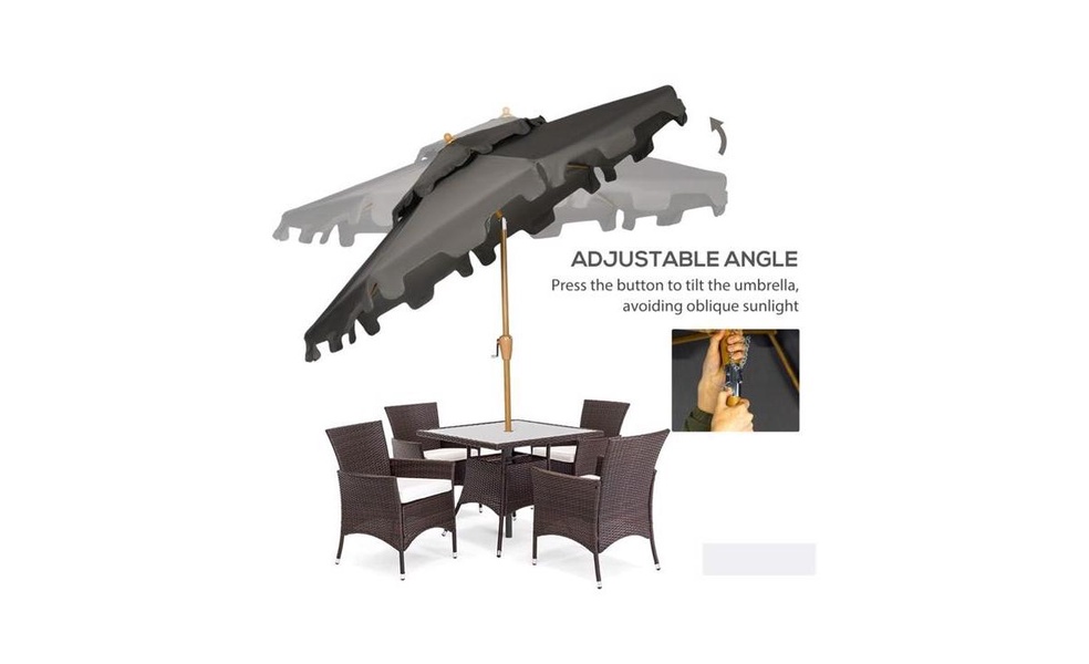 Portable Outdoor Beach Umbrella for Shade and Sun Protection