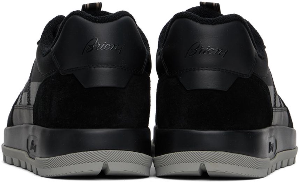 Black Crossing Sneakers