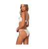 Women's Eyelet Cupped Bikini Top