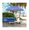 Outdoor Beach Umbrella - Portable Sunshade for Beach, Patio, and Backyard Relaxation