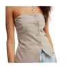 Women's Luis Strapless Suiting Vest