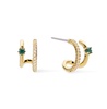 Double Hoop Earrings - Percy