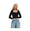 Women's Annie Lace Tie Long Sleeve