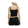 Women's Peached Jersey Button Up Cami