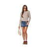 Womens Sivan Striped Long Sleeve T Shirt