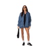Women's Sophie oversized washed denim jacket