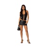 Womens Chain Reaction Cut Out Top