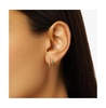 Double Hoop Earrings - Percy