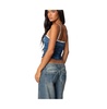Womens Eleanor Bra Detail Sheer Lace Top