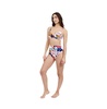 Women's Melody Sweetheart Twist Bikini Bra Soft Cups Adjustable Straps