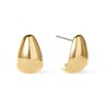 Gold Huggie Earrings - Alessia