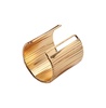 Women's Ribbed Statement Bracelet