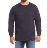 air life on the line graphic top in navy