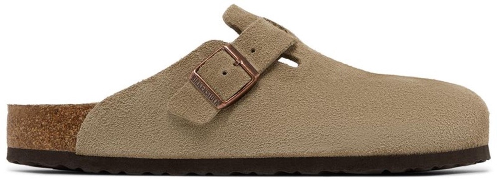 boston soft footbed suede taupe