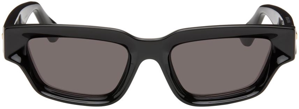 Black Sharp Square Sunglasses