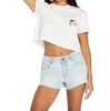1991 stoned shorts in allover stone light