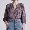 mitte top in pink multi floral