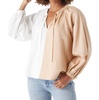 monroe top in white sand